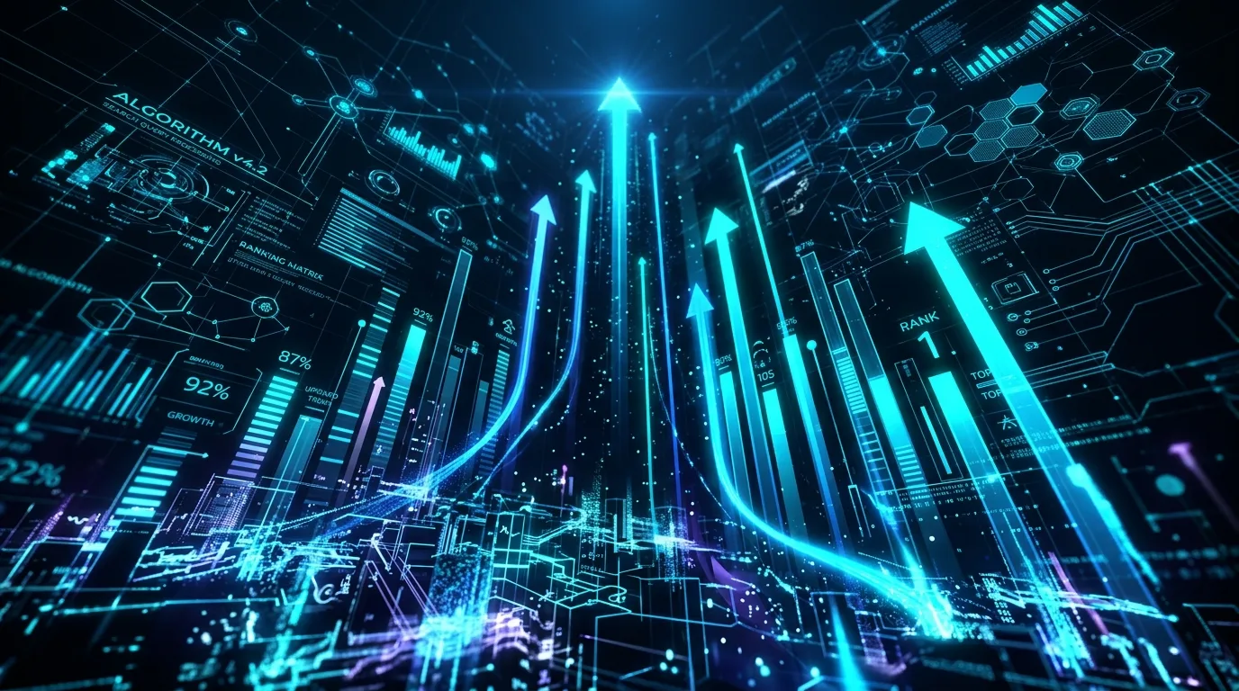 Abstract search algorithms and upward ranking charts